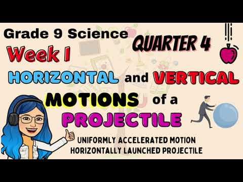 Projectile Motion Part 1| Grade 9 Science Quarter 4 Week 1 Lesson thumbnail