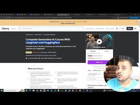 What Order You Should Learn From My Udemy Course On Data Science And Generative AI thumbnail