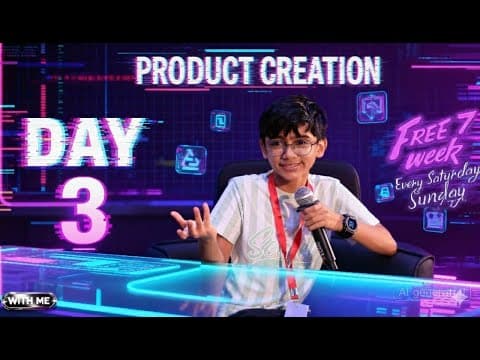 This AI Builds Your Entire App FOR You | DAY 3 of 7-Week #AIEarnerChallenge thumbnail