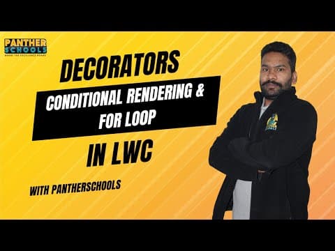 02 - Properties, Conditional Rendering & For Loop in Lightning Web Component @salesforce #lwc thumbnail