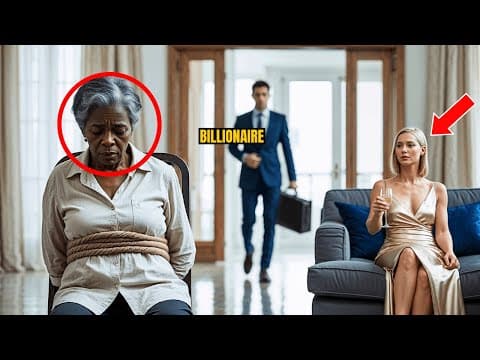 BILLIONAIRE Came Home Early… And Saw What His Wife Did To His Black Adoptive Mother thumbnail