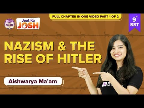 Nazism and the Rise of Hitler in One-shot Class 9 SST (History) Concepts | CBSE Class 9 Exams thumbnail