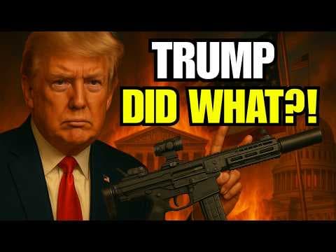 7 Guns TRUMP Just Made LEGAL In All Over America thumbnail
