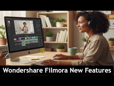 Filmora 15 New Features: Effortless AI Video Editing for Creators thumbnail