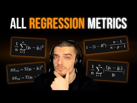 Evaluation Metrics For Regression - When & Why To Use What thumbnail