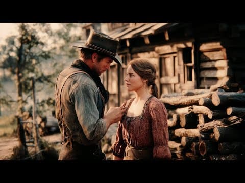 Cowboy Found Her Gathering Firewood Alone In The Woods…Then Said “You Don’t Have To Do That Anymore” thumbnail
