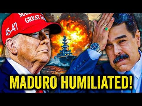 Venezuela THREATENS To Sink American Ships, Then THIS HAPPENED!!! thumbnail