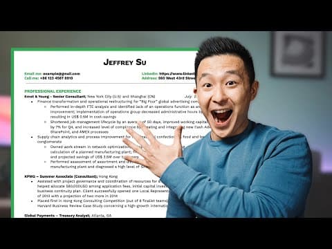 What Are the 5 Golden Rules for an Impressive Resume? thumbnail
