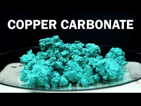 Making basic copper carbonate thumbnail