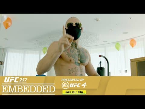 UFC 257 Embedded: Vlog Series - Episode 1 thumbnail