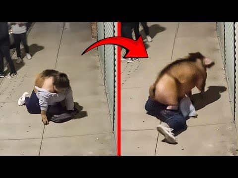 Shape Shifting Caught Live? CCTV Caught Woman Turning Into an Animal! thumbnail