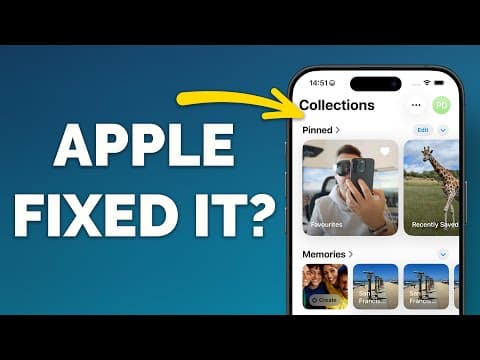 Everything NEW in the iPhone Photos App (iOS 26) thumbnail