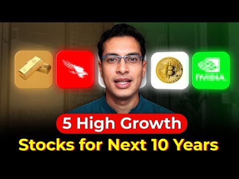 5 High Growth Stocks for NEXT 10 years | Akshat Shrivastava thumbnail