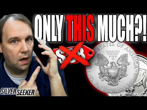 I Tried to Sell $58 Silver to Coin Shops... They Said THIS! thumbnail