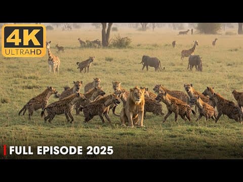 WILD SAVANNAH | Blood in the Fight for Territory | Nature Animal Documentary thumbnail