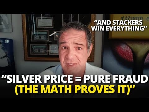 The Math Just Proved It—Silver’s Entire Price Is a Fraud Built by LBMA | Andy Schectman thumbnail