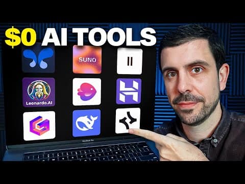 7 FREE AI Tools That Can Make You Money (2025) thumbnail