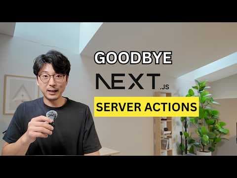 Why I Stopped Using NextJS Server Actions In My Apps thumbnail