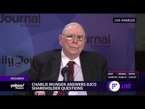 Why Does Charlie Munger See a Stock Market Bubble and Wretched Excess? (DJCO 2022) thumbnail