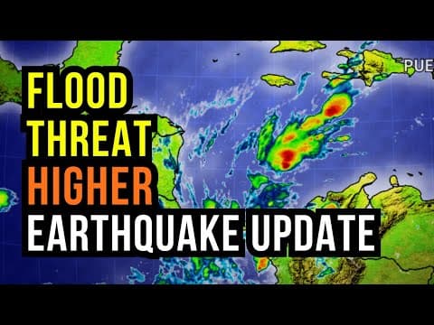 Flood Threat Builds in the Caribbean... thumbnail