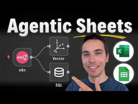 Stop Using RAG for Spreadsheets — Use This Instead (n8n) thumbnail