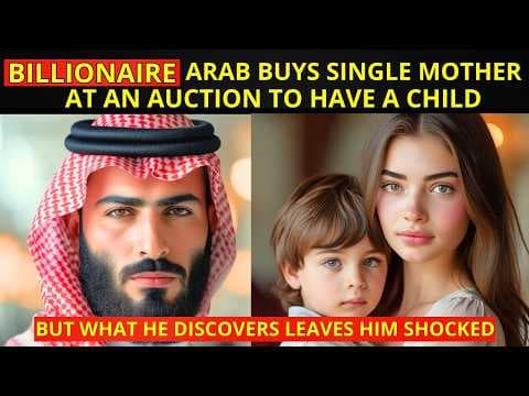 BILLIONAIRE ARAB BUYS SINGLE MOTHER AT AN AUCTION TO HAVE A CHILD, BUT WHAT HE  DISCOVERS LEAVES HIM thumbnail