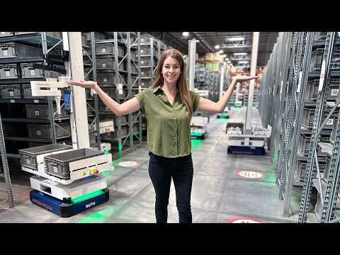 World’s most advanced robotic warehouse (AI automation) thumbnail
