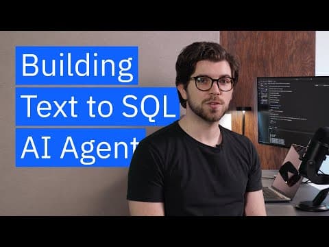 Build a Text-to-SQL Agent for Smarter Database Queries thumbnail