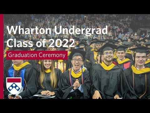 What Happens at a Wharton Graduation Ceremony? thumbnail