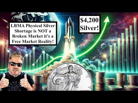 SILVER ALERT! LBMA Physical Silver Shortage is NOT a Broken Market...IT'S A FREE MARKET! (Bix Weir) thumbnail