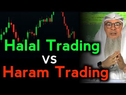Halal or Haram - The Truth About Online Trading & Investment Muslims Ignore | Sheikh Assim Al Hakeem thumbnail