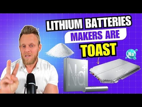 Goodbye Lithium! New 3,600,000 Mile EV Battery costs 50% LESS thumbnail