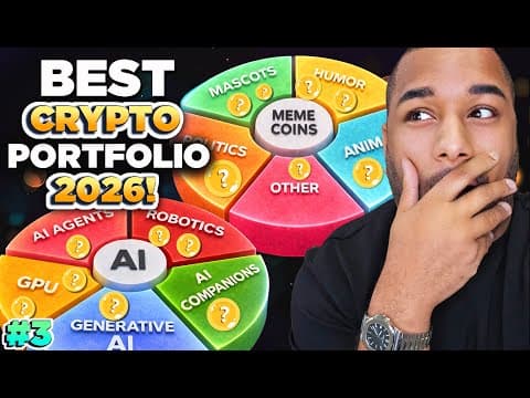 🔥 The BEST Crypto Portfolio For 2026! - Based On Probability & Data! | Part 3 thumbnail