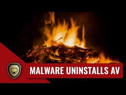 Malware uninstalls Antivirus | AVCrypt Ransomware thumbnail