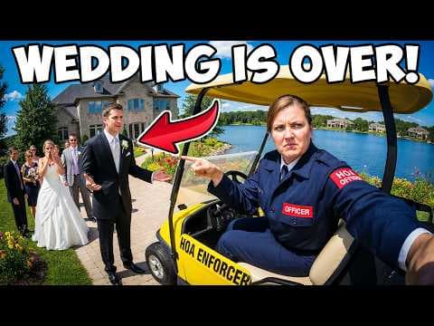 HOA Karen Called 911 To Ruin MY Lake Wedding, Unaware I Own The Property! thumbnail