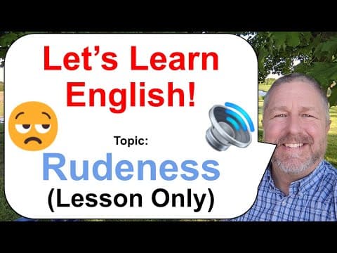 What Is Considered Rudeness in Social Interactions? thumbnail