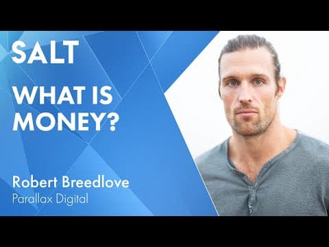Robert Breedlove: What is Money? | SALT Talks #240 thumbnail