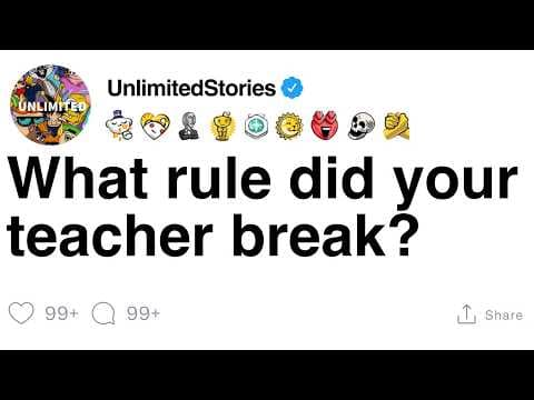 What rule did your teacher break? [FULL STORY] thumbnail