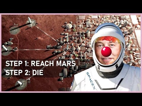 Why a Mars Colony is a Dangerous and Stupid Idea thumbnail
