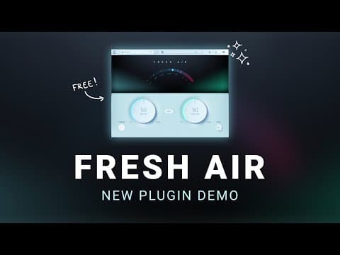 Free Plugin for Mix Clarity - Fresh Air Sound Demo thumbnail