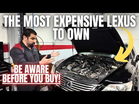 This is The MOST Expensive Lexus Model to Repair and Own! Be Aware! thumbnail
