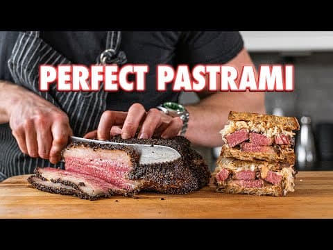 How to Make Perfect Homemade Pastrami from Scratch thumbnail