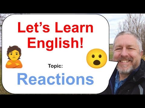 What Are Common Human Reactions and How Do They Work? thumbnail