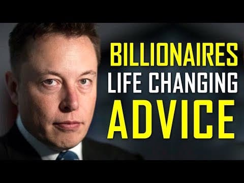 Richest Billionaires Advice Will Change Your Future (MUST WATCH FOR ENTREPRENEURS) thumbnail