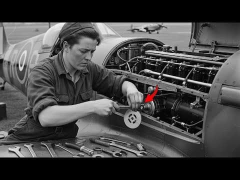 How One Woman's "50-Cent" Metal Washer Made Spitfires Outfly Every Bf-109 — Saved 2,100 Pilots thumbnail