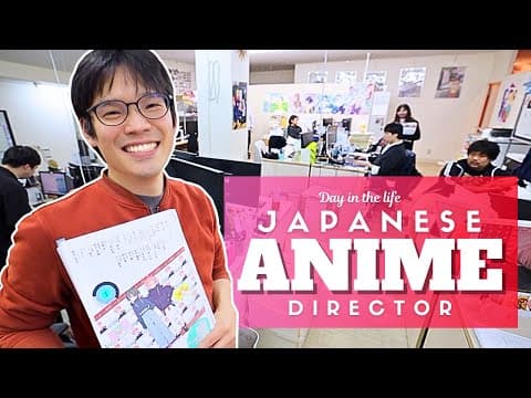 Day in the Life of a Japanese Anime Director thumbnail