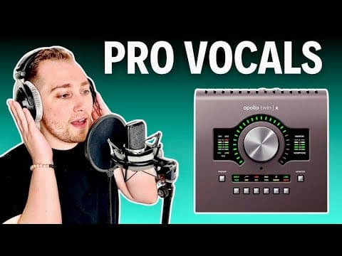 How to Record Professional Vocals with Apollo Twin thumbnail
