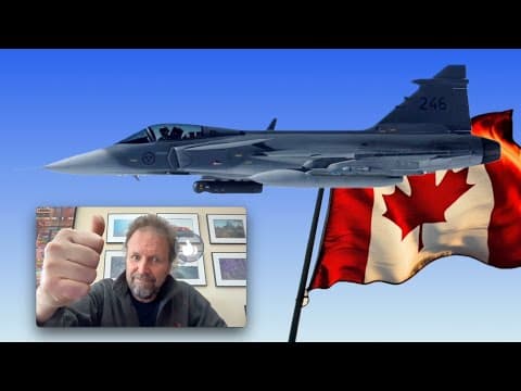 USA F-35 REJECTED? - CANADA CHOOSING SWEDISH GRIPEN FIGHTER JET INSTEAD? thumbnail