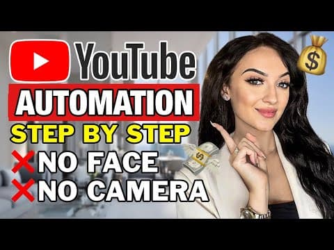 How to Start YouTube Automation (STEP BY STEP) NO FACE! NO CAMERA! & Make MONEY! thumbnail