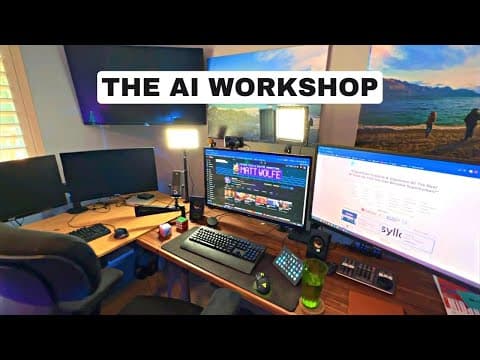 What Gear Is in Matt Wolfe's Creative Studio? thumbnail